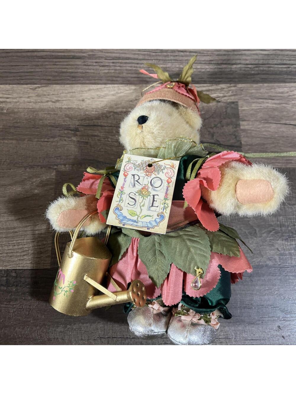 Muffy Vanderbear Rose Outfit & 8” Teddy Bear 1993 W Box